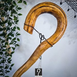 13 εκ περίμετρος Εντυπωσιακή Vintage Κρητική Κατσούνα με άγριες καμπύλες. Από ξύλο Σκίνου 1,45 μ | ΚΩΔ 011125-ΣΤ30