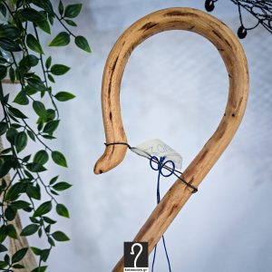 Ιδανική για καθημερινή χρήση και στήριξη κατσούνα με διπλό αντίθετο γύρισμα και ξύλο Πρίνου και ύψος 1,14 μ | ΚΩΔ 081225-ΜΣ11