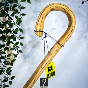 Κατσούνα αλφάδι, εντυπωσιακή κι ελαφριά για καθημερινή χρήση και στήριξη. Από ξύλο Συκιάς και Ύψος 1,26 μ | ΚΩΔ:151225-ΜΣ49