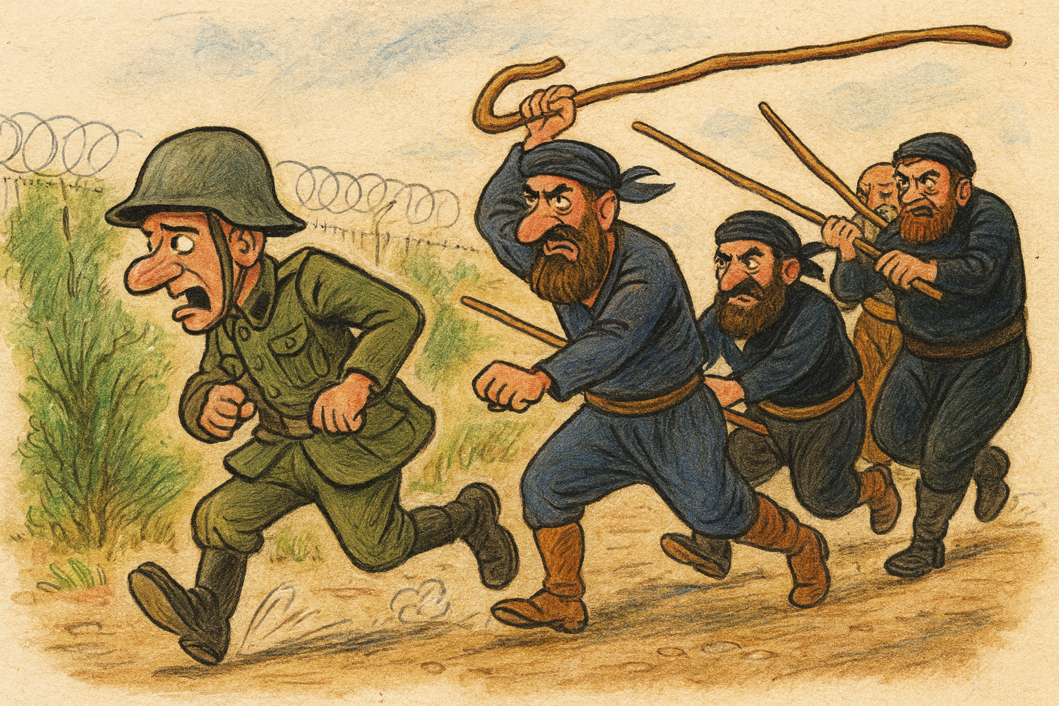 Από τη Μάχη της Κρήτης… μέχρι τα σημερινά μπλόκα. Η ιστορία επαναλαμβάνεται