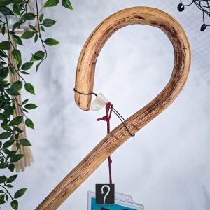 Κρητική Κατσούνα ιδανική για καθημερινή χρήση και μπαστούνι πεζοπορίας, από ξύλο Πρίνου και ύψος 1,14 μ | ΚΩΔ 230326-ΧΚ02